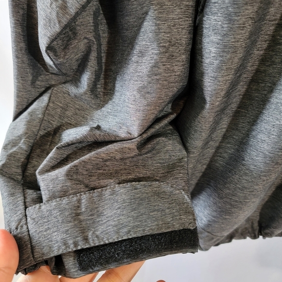 NFL ONFIELD Reebok Men's Gray Full-Zip Nylon Windbreaker Jacket Sz 2XL Outdoor - Picture 10 of 12